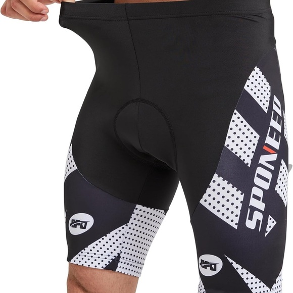Men's Black Athletic Shorts - Picture 3 of 6